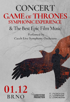 THE BEST EPIC FILM MUSIC & MUSIC OF GAME OF THRONES_BRNO